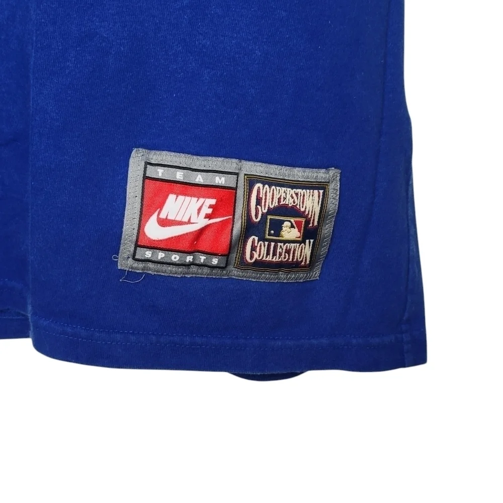 Vintage Y2K Nike Chicago Cubs Cooperstown Collection Embroidered MLB T-Shirt L